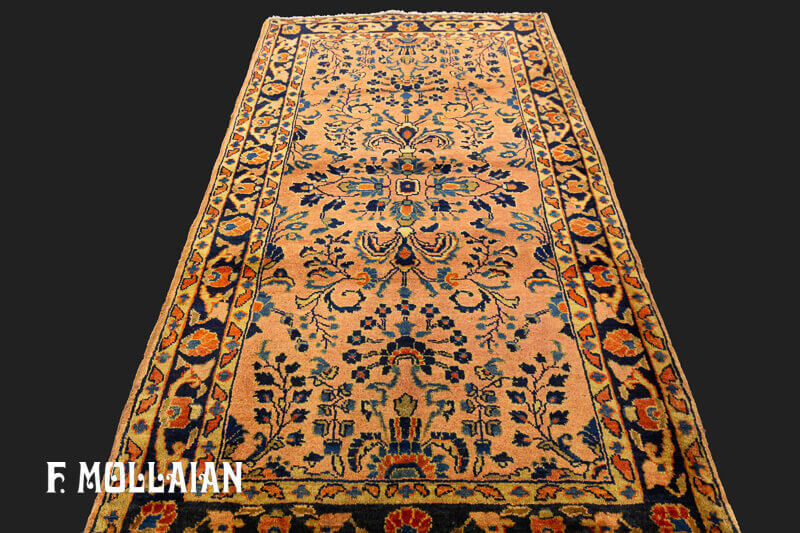 Antique Persian Small Saruk Rug n°:30048000